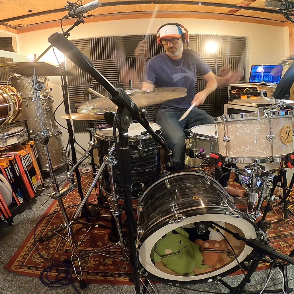 Chris Georgenes is a drummer based out of Boston. Recording and mixing in his home studio collaborating with artists all over the world. He is also an full time artist specializing in animation and motion graphics.